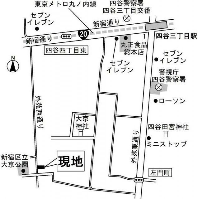 カーサ　グローリアの地図|カーサ　グローリア