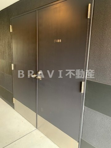 プレサンス四天王寺前夕陽ヶ丘アクティ　BRAVI不動産のその他共用部分|【プレサンス四天王寺前夕陽ヶ丘アクティ】ゴミ置き場