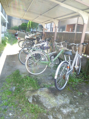 【駐車場】 | フラットバンブー | 駐輪場