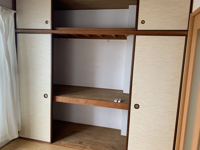 あすなろマンションの収納|大きなスペースがあり、収納には困りません