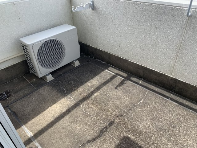 あすなろマンションのバルコニー|広々としたバルコニーです