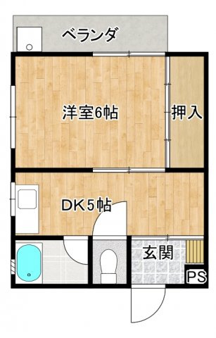 あすなろマンションの間取り