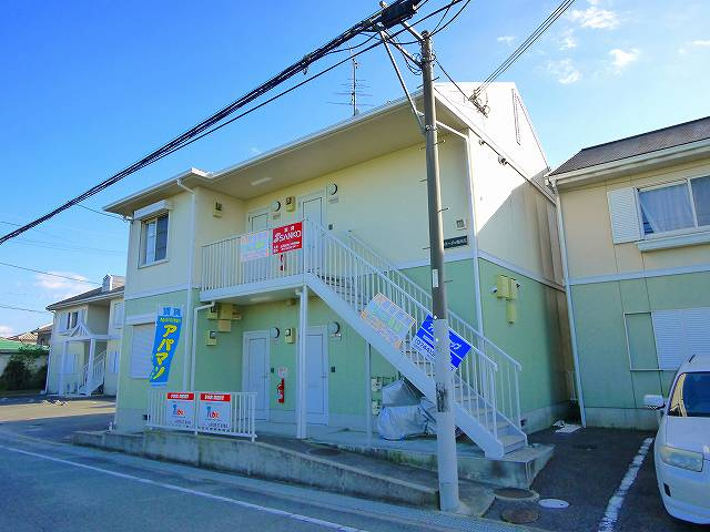 ヴィラージュ堀川Eの外観|外観は落ち着いています