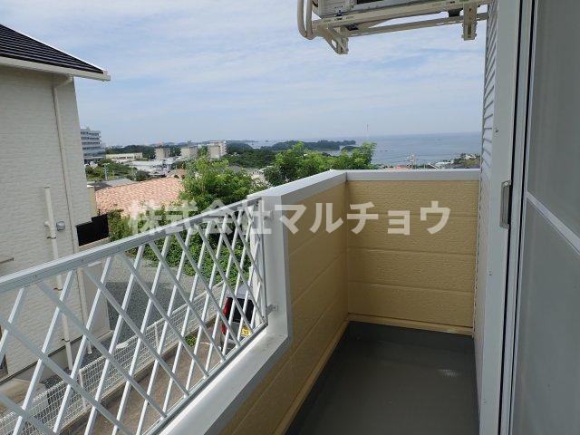 ハイツ　ポラリスのバルコニー|広々としたバルコニーです