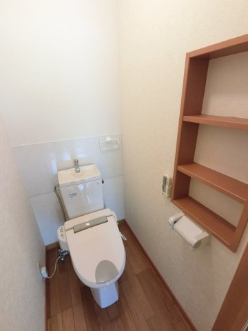 【トイレ】 | 温水洗浄便座付です