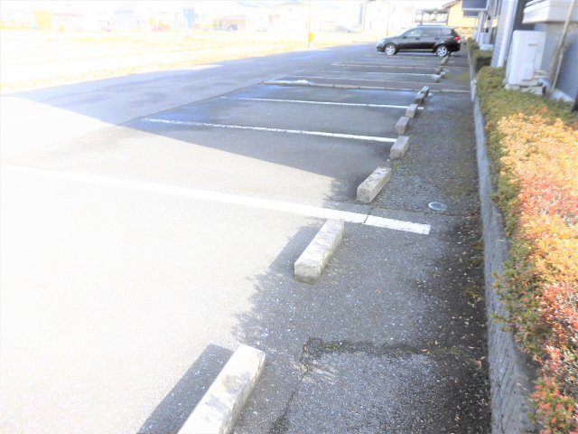 ヌーベルメゾンAの駐車場