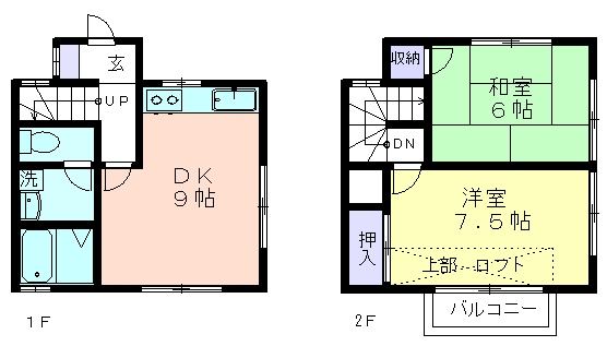 カーサステラの間取り