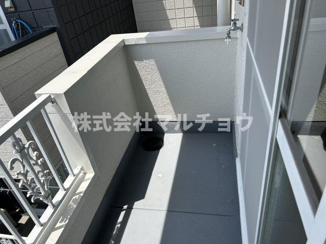 マンションスカイピアのバルコニー|バルコニー付きです