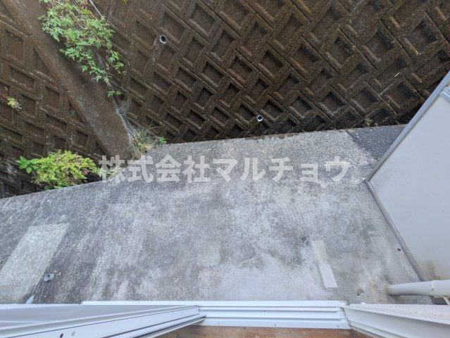 マンションスカイピアのバルコニー|陽当たり良好なバルコニーです