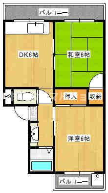 マンションスカイピアの間取り