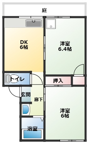 マンションスカイピアの間取り
