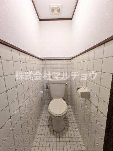 マンションスカイピアのトイレ|落ち着いたトイレです