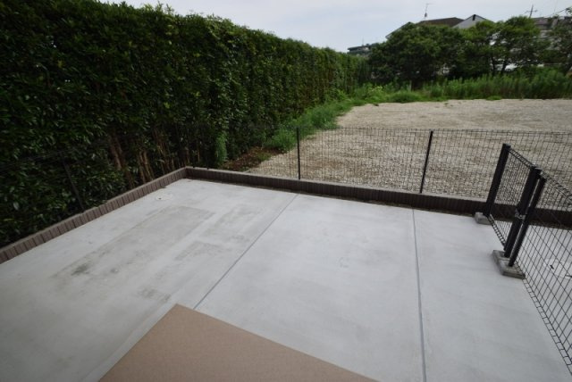 ＦＲＥＡ（フレア）のバルコニー|写真は１Ｆのテラスです。