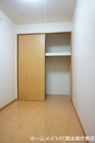 熊本市南区田迎３丁目のアパートの収納