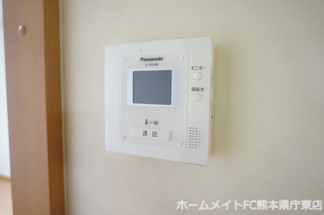 熊本市南区田迎３丁目のアパートのセキュリティ