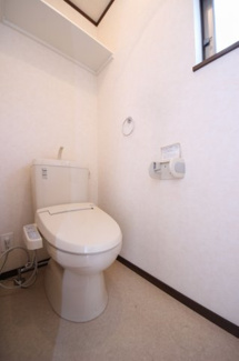 【トイレ】 | あじさい（貸家） | 落ち着いたトイレです