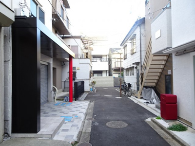 【周辺】 | マイテラス | マイテラス　物件前　車の通りから1本中に入った場所にあり静かな環境です