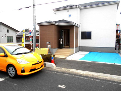 【外観】 | 新築　伊奈町　小室　全3棟　3号棟　らすと1棟　40坪 | おしゃれな外観です