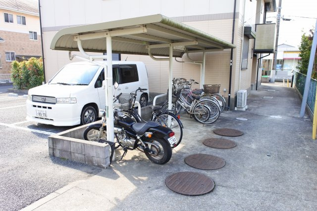 エミグランド新茂原Ａのその他共用部分|駐輪場スペース♪