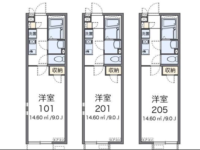 【間取り】 | テラスハウス