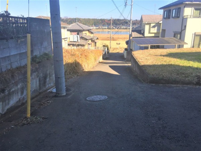 【前面道路含む現地写真】 | つくば市茎崎