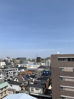 【展望】 | バルコニーからの眺め！最上階♪