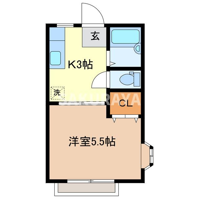 エンパレスV10の間取り