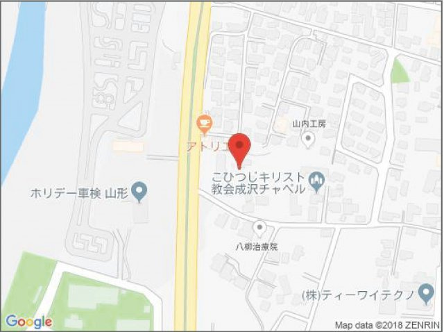 ヴィータ成沢【Ａ棟】の地図