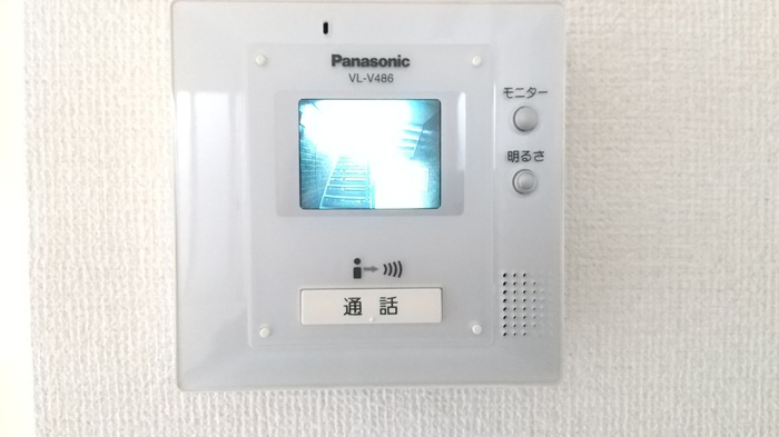 菊池郡菊陽町光の森３丁目のアパートのセキュリティ