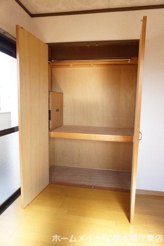 熊本市南区田井島３丁目の賃貸マンションの収納