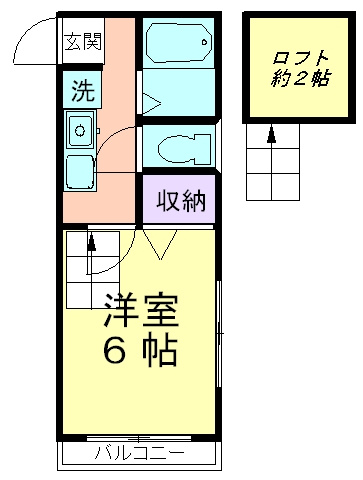 ローレル東大和の間取り
