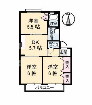 【間取り】