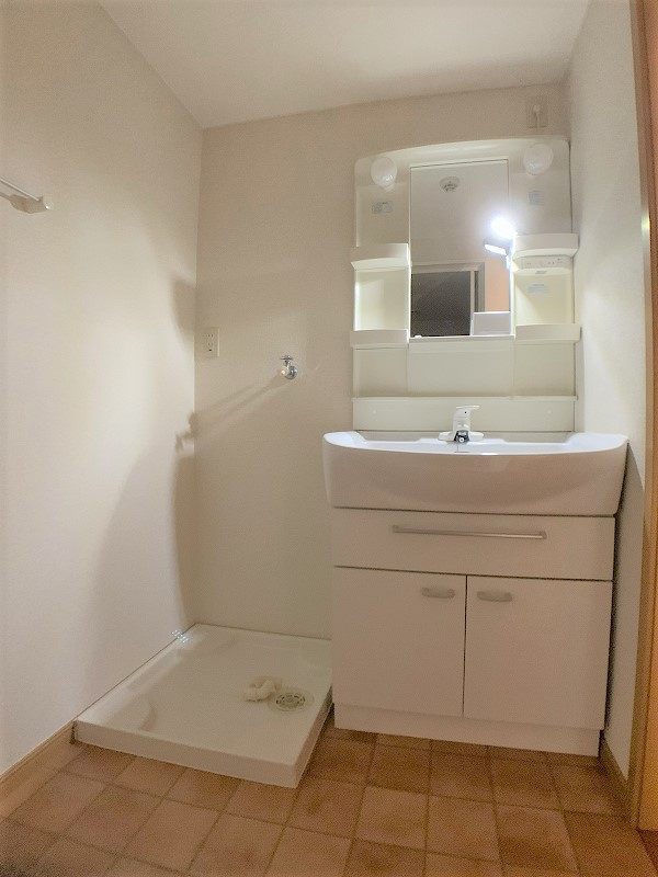 アンソレイエの独立洗面台