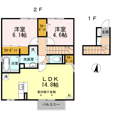 フィレールの間取り