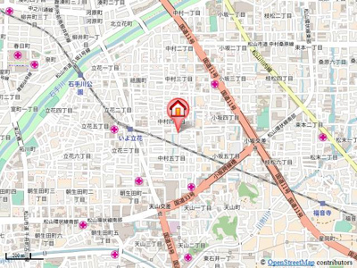 【地図】 | 第2コーポフクヤマ