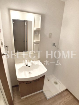 【独立洗面台】 | リバーサイド鳥居 | 独立洗面台あり、毎朝おしゃれに忙しい女性の方におすすめです