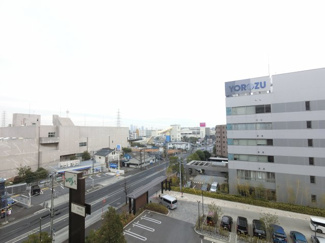 【展望】 | 目の前に建物がありませんので眺望良好です。