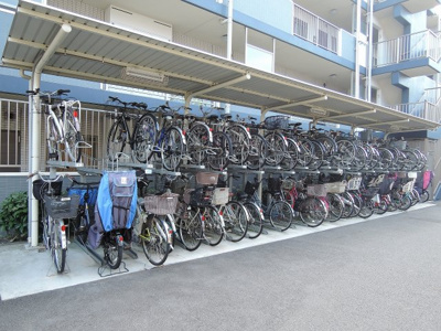 【その他共用部分】 | サンクレイドル横濱鶴見 | 駐輪場