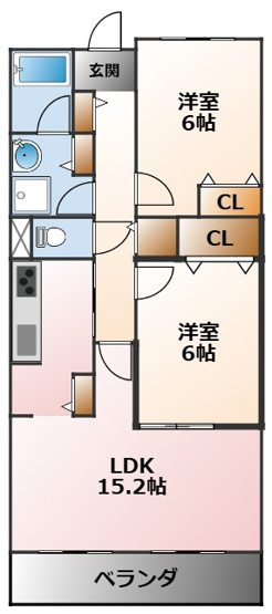 【間取り】 | 甲子園三番町ハイツ