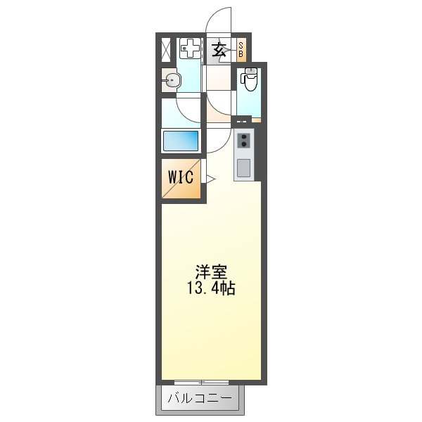 メゾンドボヌールの間取り