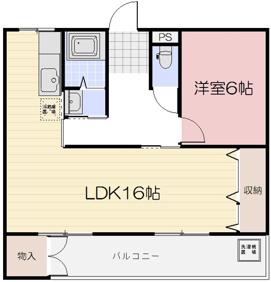 【間取り】 | ラ・ルーチェ芳泉