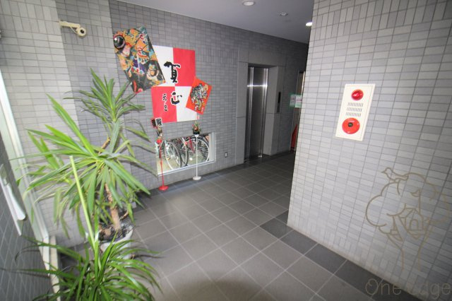 パークヒル扇町のロビー