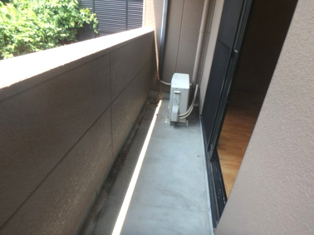 アクアフィールドのバルコニー