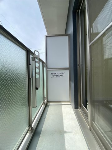 クロノス44熊大北のバルコニー