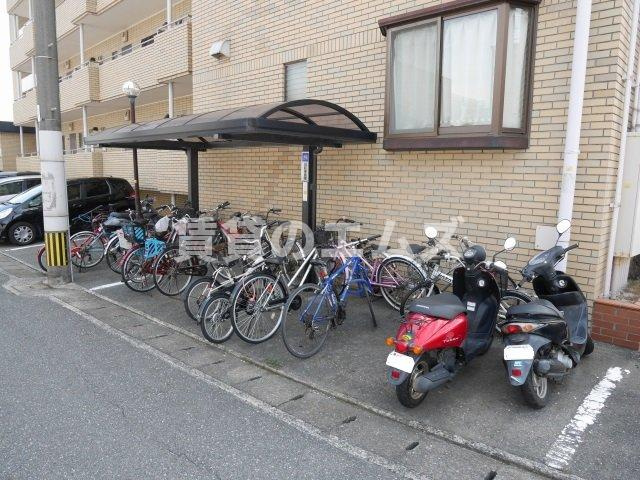 【その他共用部分】 | キャッスル泉屋Ⅱ | キャッスル泉屋Ⅱの駐輪場