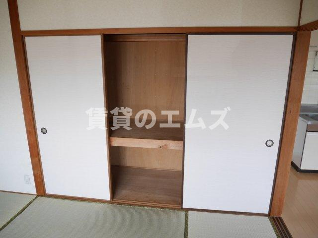 【収納】 | キャッスル泉屋Ⅱ | キャッスル泉屋Ⅱの押入れ