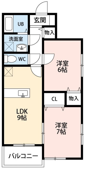 【間取り】 | ラーラYS 　Ａ