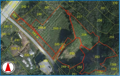 【区画図】 | 本部町備瀬(1082.04坪)