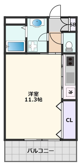 【間取り】 | ファミーユ千里