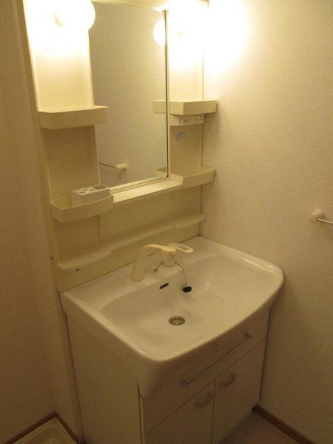 フォーリーフDの洗面所